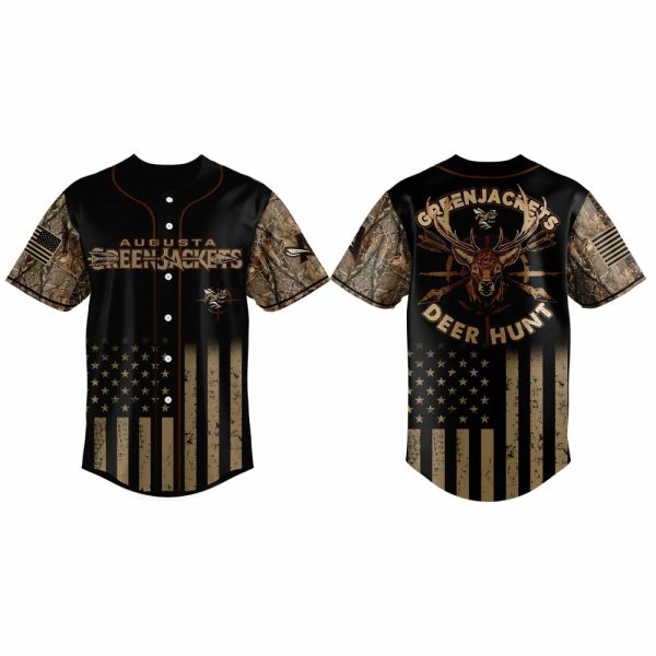 GreenJackets x Hunting Baseball Jersey 2025