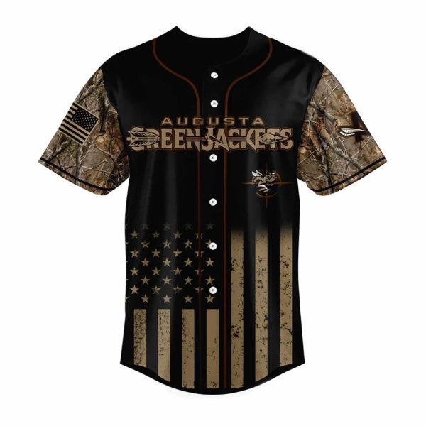 GreenJackets x Hunting Baseball Jersey 2025 2