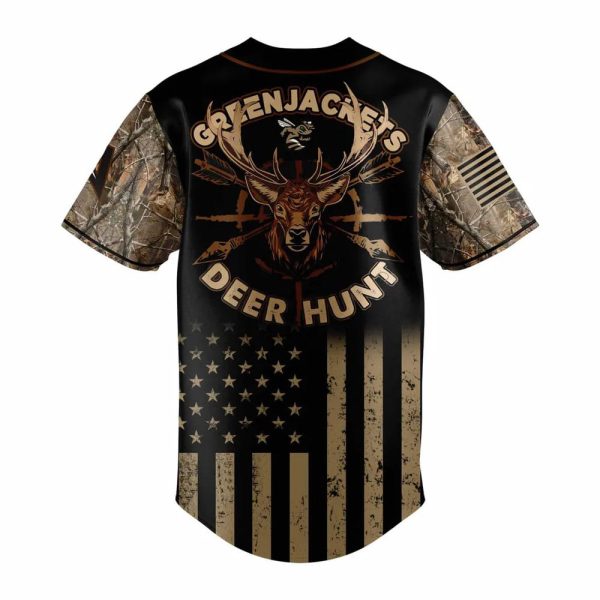 GreenJackets x Hunting Baseball Jersey 2025 3