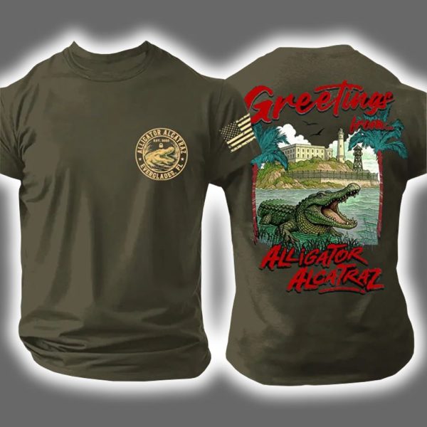 Greeting From Alligator Alcatraz Everglades Shirt 4