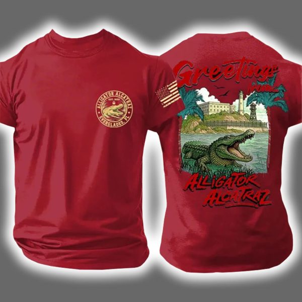 Greeting From Alligator Alcatraz Everglades Shirt 5