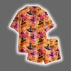 Halloween Witchy Pumpkin Satin Pajama Set 2