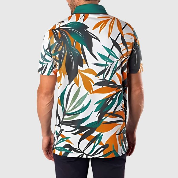 Happy Gilmore 2 Adam Sandler Hawaiian Polo Shirt