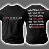 He's On The List Epstein 8647 FDT Two-Sided Shirt