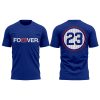 Honor Ryne Sandberg Fo23ver Cubs Two-Sided Shirt