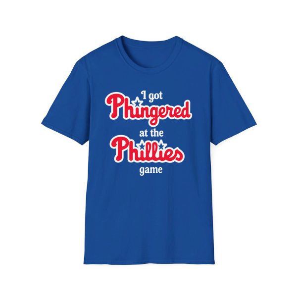 I Got Phingered At The Phillies Game Shirt