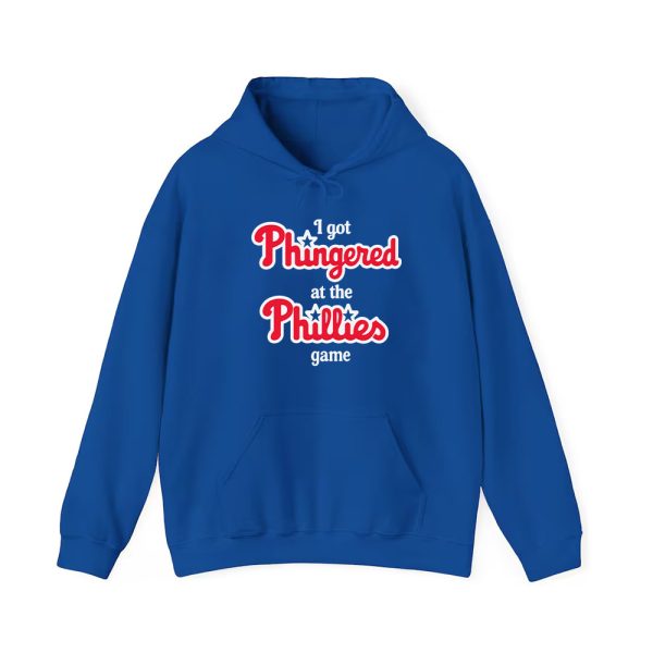 I Got Phingered At The Phillies Game Shirt 3