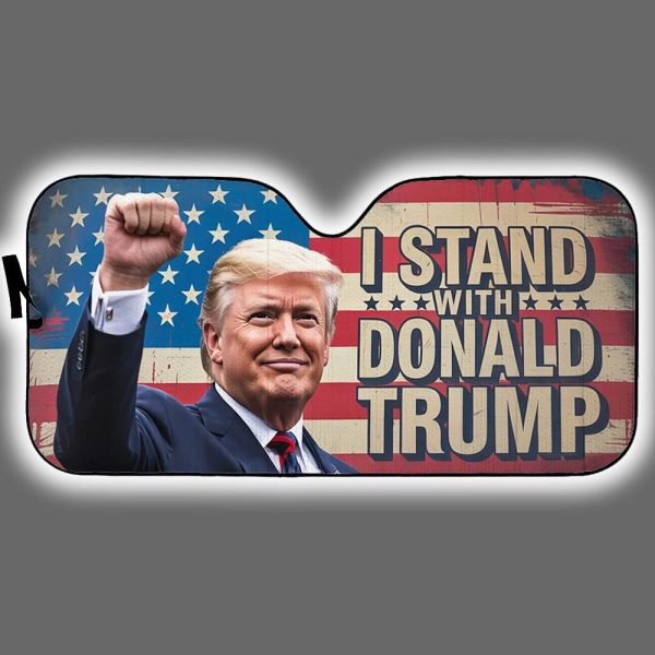 I Stand With Donald Trump Sunshade Pad