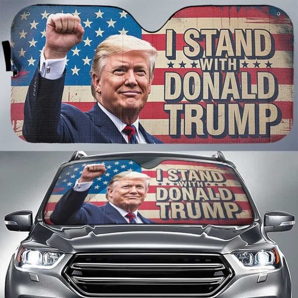 I Stand With Donald Trump Sunshade Pad 2