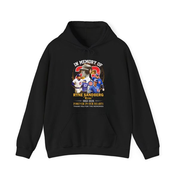 In Memory Of Ryne Sandberg 1959 2025 Forever In Our Hearts Shirt