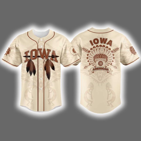 Iowa Cubs 2025 Celebrating Native American Heritage Month Jersey