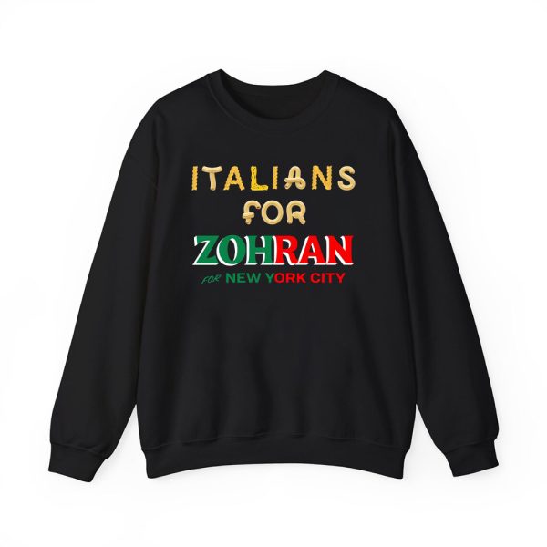 Italians For Zohran For New York City Shirt