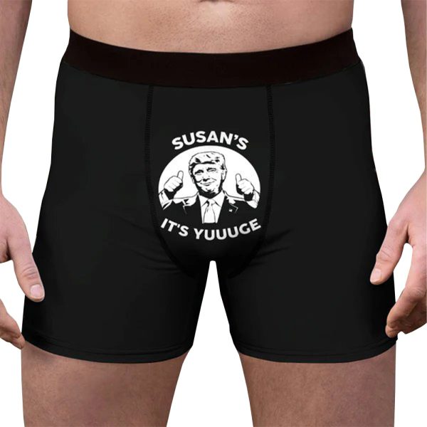 Its Huuuge Trump Thumbs Up Mens Boxer Briefs 2