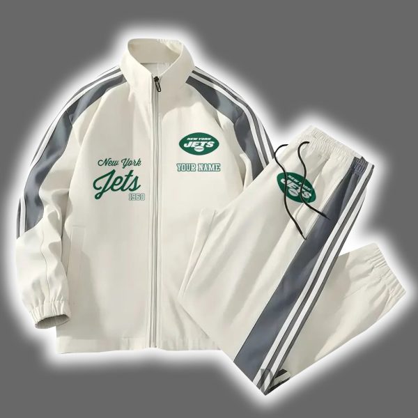 Jets Football Versatile Personalized Sport Set Jacket And Pants
