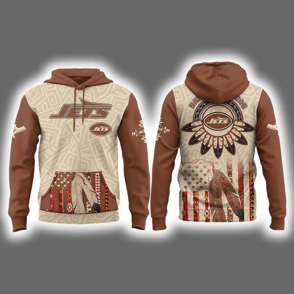Jets x Native American Heritage 2025 Hoodie Cap