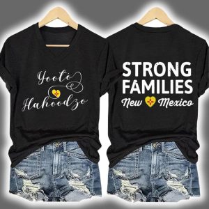 Strong Families New Mexico Flooding Print T-Shirt