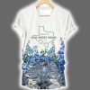 Kerr County Strong Print V-Neck T-Shirt