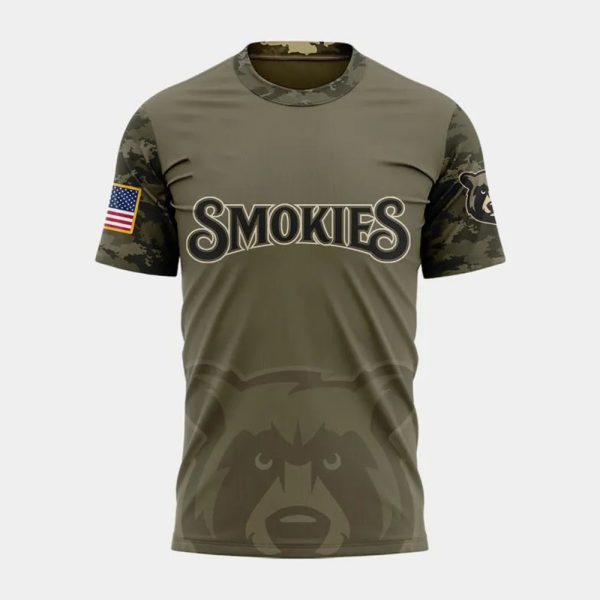 Knoxville Smokies Military Appreciation 2025 Shirt 2