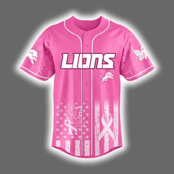 Lions x Breast Cancer Awareness Month 2025 Jersey 2