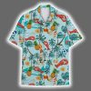 Lobster Pineapple Tropical Beach Vacation Hawaiian Shirt 2