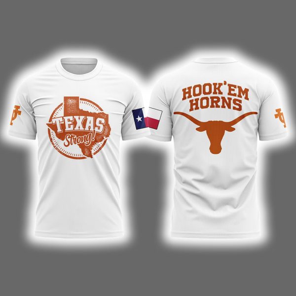 Longhorns Texas Strong Hook 'Em Horns Shirt