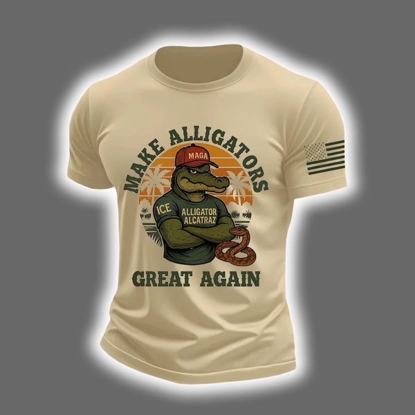 Make Alligators Great Again Florida Everglades Shirt 2