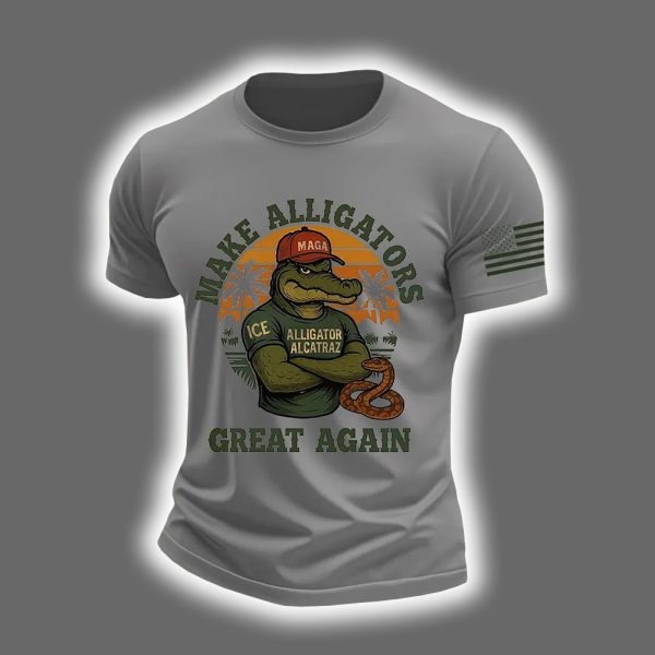 Make Alligators Great Again Florida Everglades Shirt 4