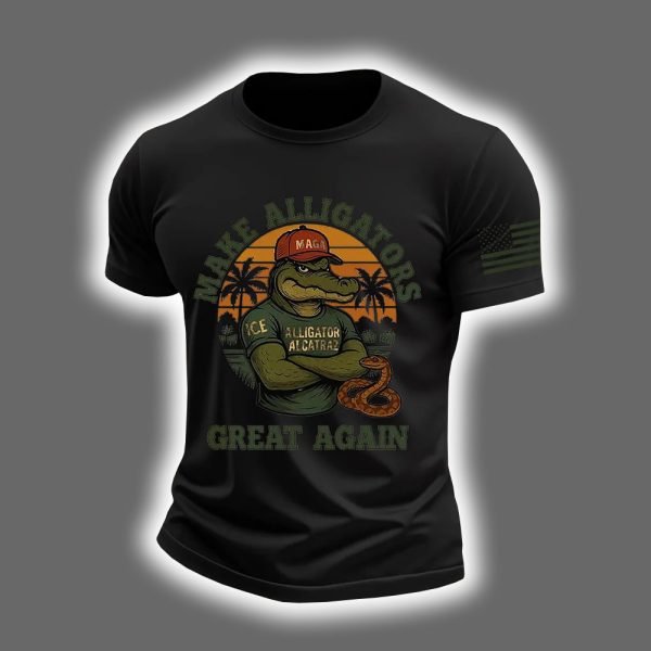 Make Alligators Great Again Florida Everglades Shirt 5