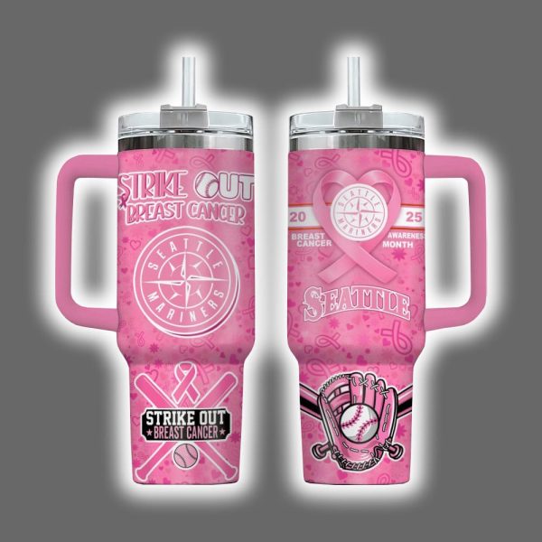 Mariners 2025 Breast Cancer Awareness Month Tumbler