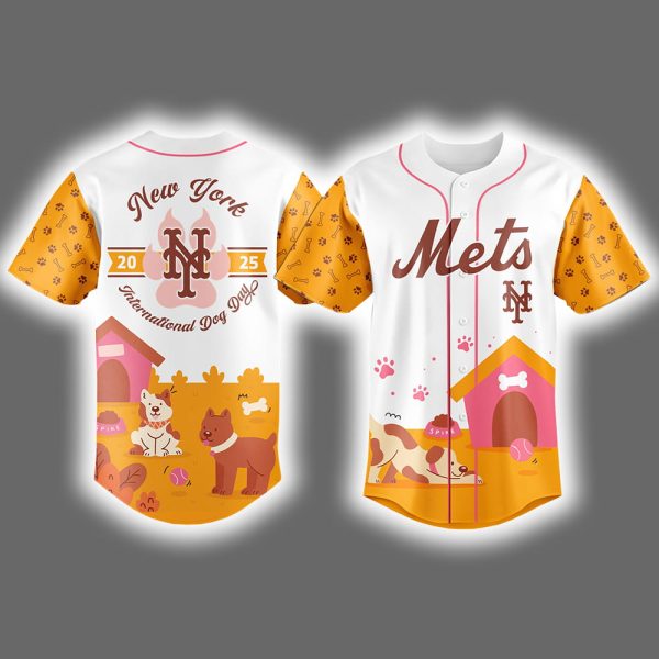 Mets International Dog Day Jersey 2025 2