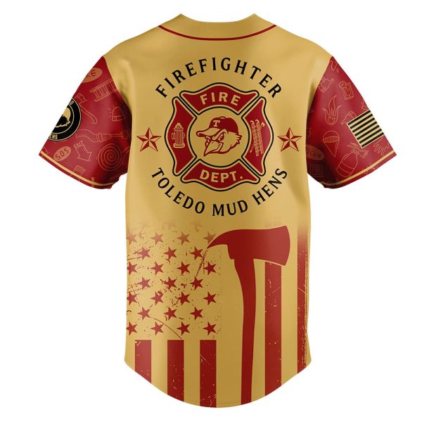 Mud Hens Firefighter Appreciation Jersey 2025 3