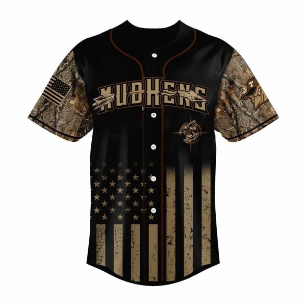 Mud Hens x Hunting Baseball Jersey 2025 2