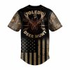 Mud Hens x Hunting Baseball Jersey 2025 3