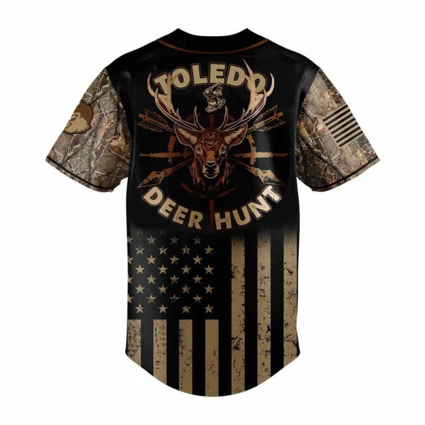 Mud Hens x Hunting Baseball Jersey 2025 3