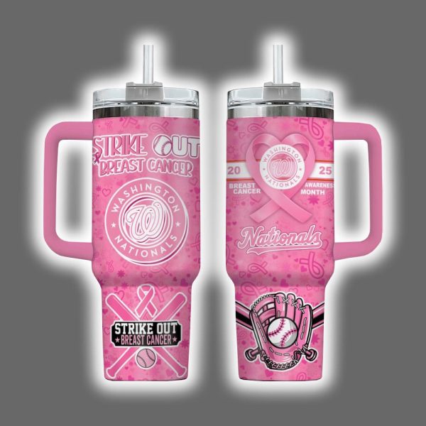 Nationals 2025 Breast Cancer Awareness Month Tumbler