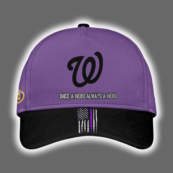 Nationals 2025 National Purple Heart Day Jersey 2