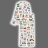 New York City Travel Journal Satin Pajama Set 3