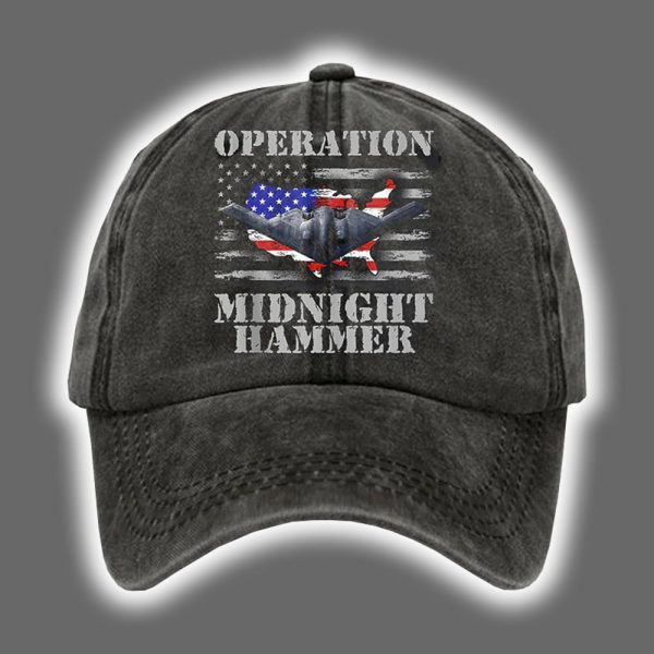 Operation Midnight Hammer B-2 Spirit Print Hat
