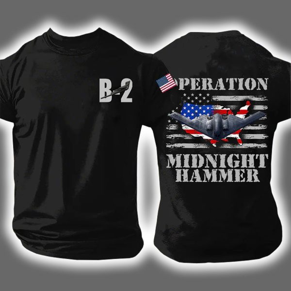 Operation Midnight Hammer B-2 Spirit Short-Sleeved Shirt