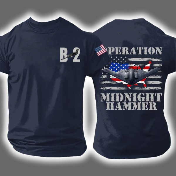 Operation Midnight Hammer B 2 Spirit Short Sleeved Shirt 3