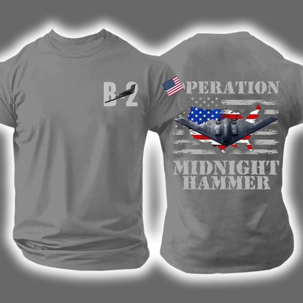 Operation Midnight Hammer B 2 Spirit Short Sleeved Shirt 6