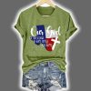 Our God State Texas Printed T Shirt 4