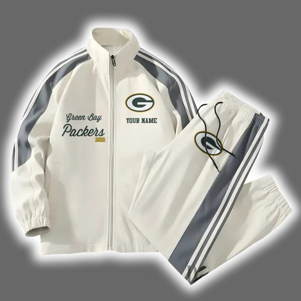 Packers Football Versatile Personalized Sport Set Jacket And Pants