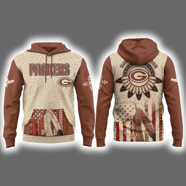 Packers x Native American Heritage 2025 Hoodie Cap