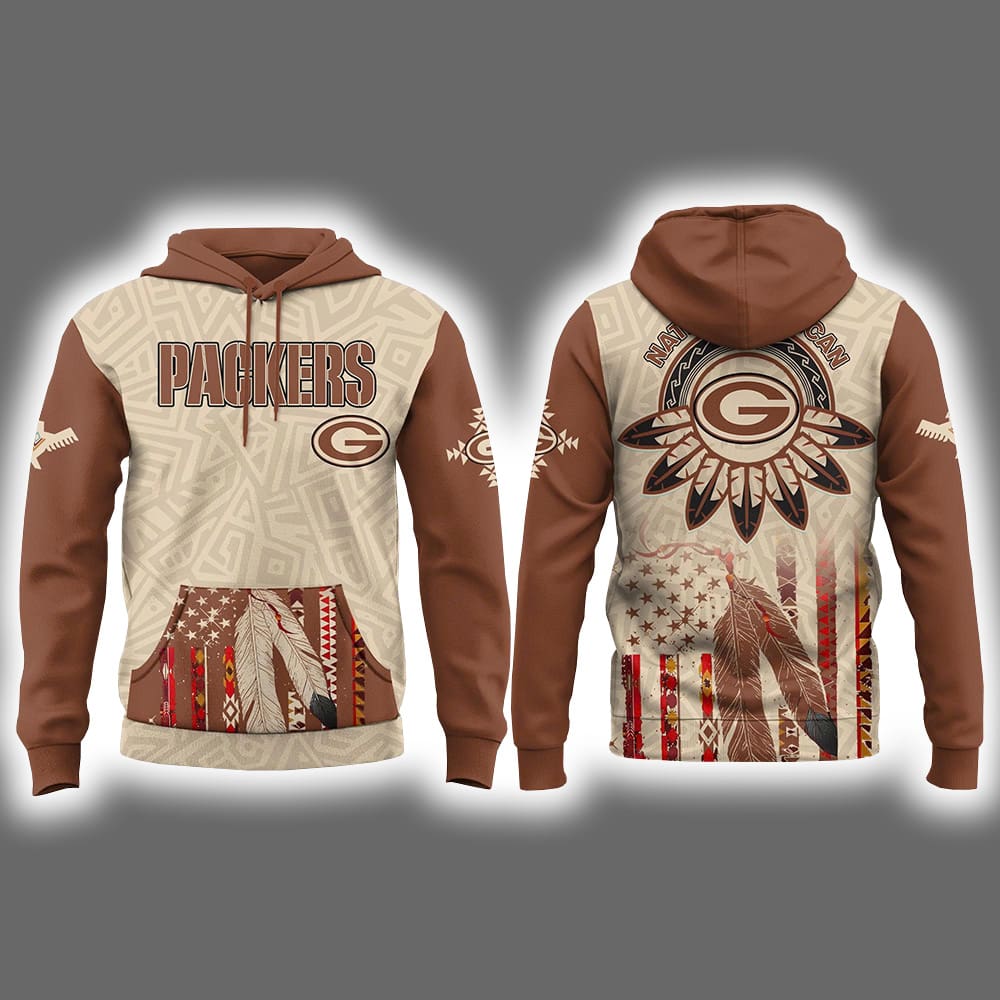 Packers x Native American Heritage 2025 Hoodie Cap Packers x Native American Heritage 2025 Hoodie Cap