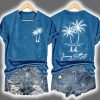 Palm Trees Jimmy Buffett Wrinkles Only Go Where Smiles Have Been Shirt 2