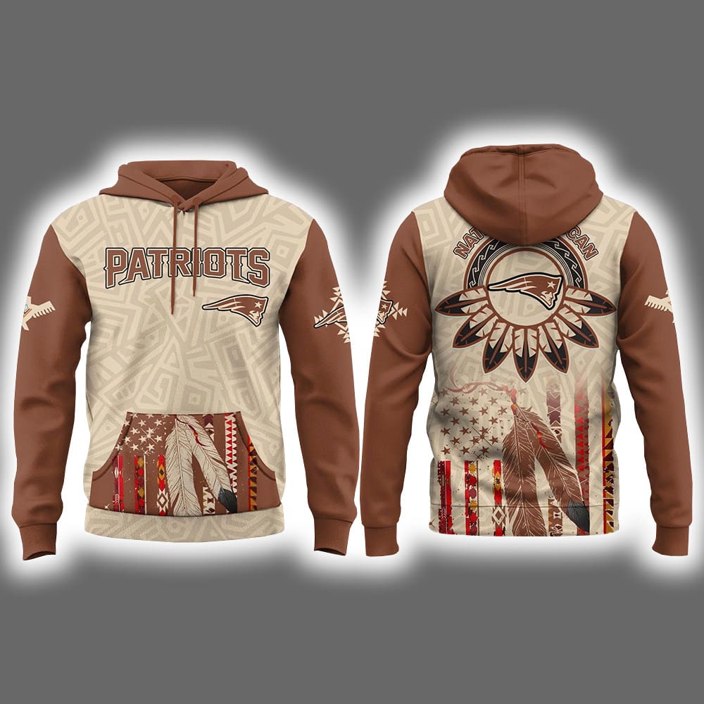 Patriots x Native American Heritage 2025 Hoodie Cap Patriots x Native American Heritage 2025 Hoodie Cap