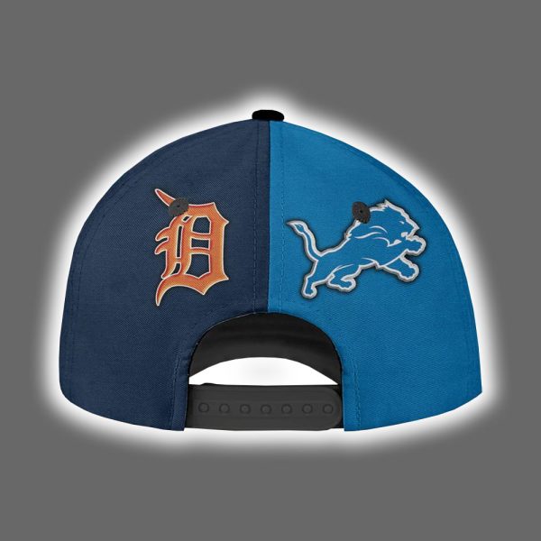 Personalized Tigers x Lions Skyline Classic Cap 4