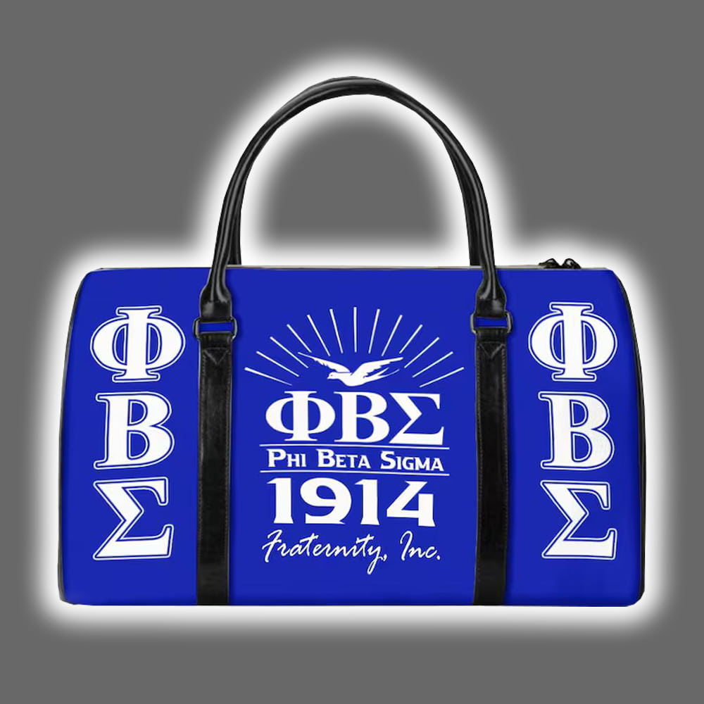 Phi Beta Sigma 1914 Fraternity INC Travel Bag Phi Beta Sigma 1914 Fraternity INC Travel Bag