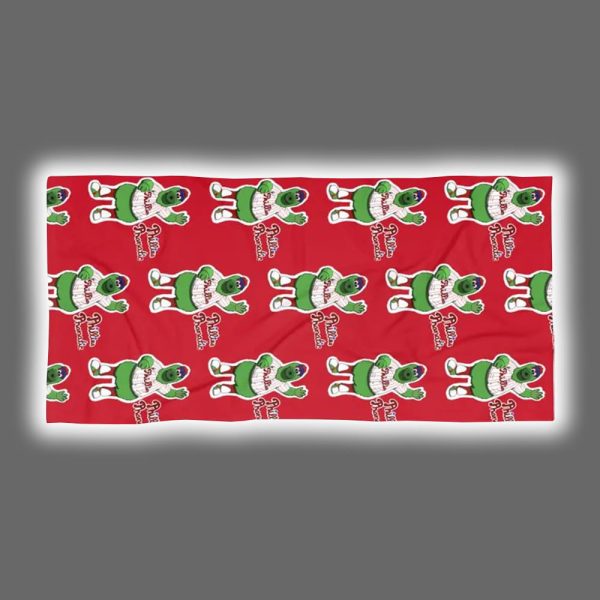 Phillies Phillie Phanatic Beach Towel